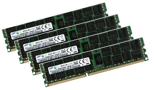 Samsung 64GB Quad Channel Kit 4 x 16 GB 240 pin DDR3 1866 ECC