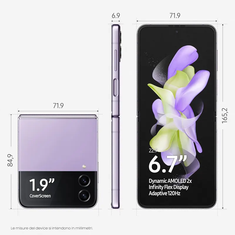 Samsung Galaxy Z Flip4 5G Dual-SIM · 512 GB