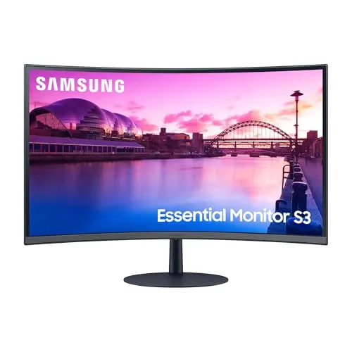 Samsung S39C Essential Monitor curvo S27C390EAU · 27 pulgadas