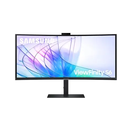 Samsung ViewFinity S65VC Monitor zakrzywiony 34 cale z głośnikami · 90 W