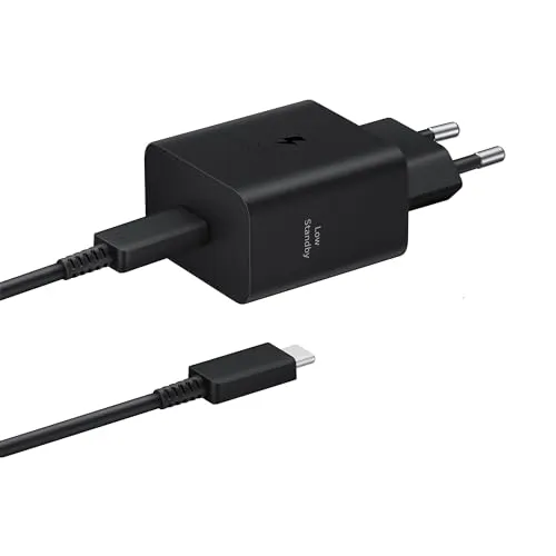 Samsung snabbladdningsadapter EP-T4511X, USB-C laddare med 45W snabbt
