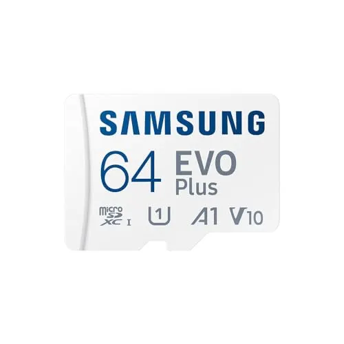 Samsung EVO Plus scheda di memoria microSD (2024) (incl. adattatore SD) - 64 GB