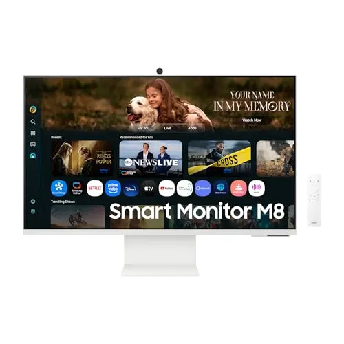 Samsung M80F Moniteur intelligent AI 4K 32 pouces