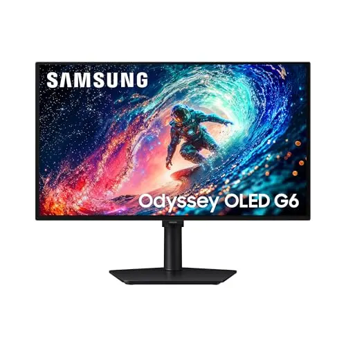 Samsung Odyssey G6 27" G61SH QHD QD-OLED 240 Hz Gaming Monitor